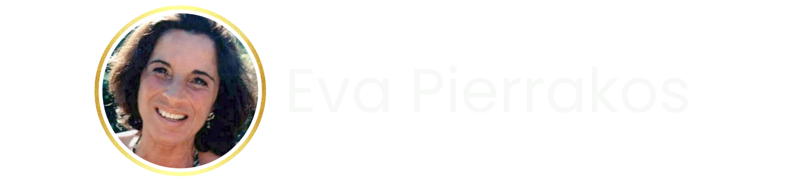 Eva Pierrakos Card